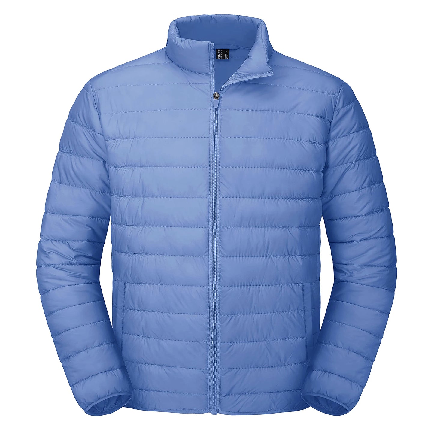 Winter Men's Lightweight Down Jacket Cold Weather Thermal Coats Waterproof Windproof Puffer Jacket