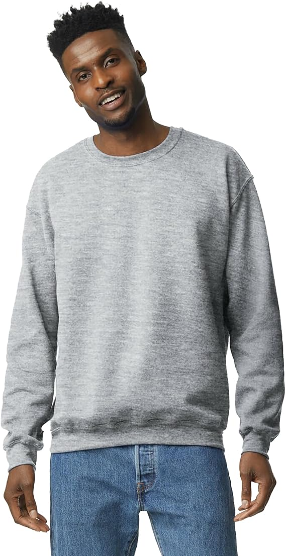 Gildan Men’s Fleece Crewneck Sweatshirt, Style G18000Sweatshirt