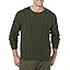 Mens Long-Sleeve 100% Cotton Fisherman Cable Crewneck Sweater