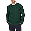 Mens Long-Sleeve 100% Cotton Fisherman Cable Crewneck Sweater