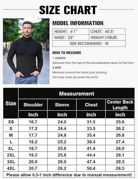 New Men's Turtleneck Sweaters Solid Long Sleeve Knitted Warm Pullovers Casual Slim High Neck Sweater Autumn Winter Knitwear Tops