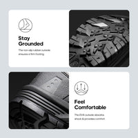 NORTIV 8 Men's Winter Snow Boots Insulated Waterproof Construction Hiking Ankle Booties Rubber Sole Work Casual Ski Boots POLAR