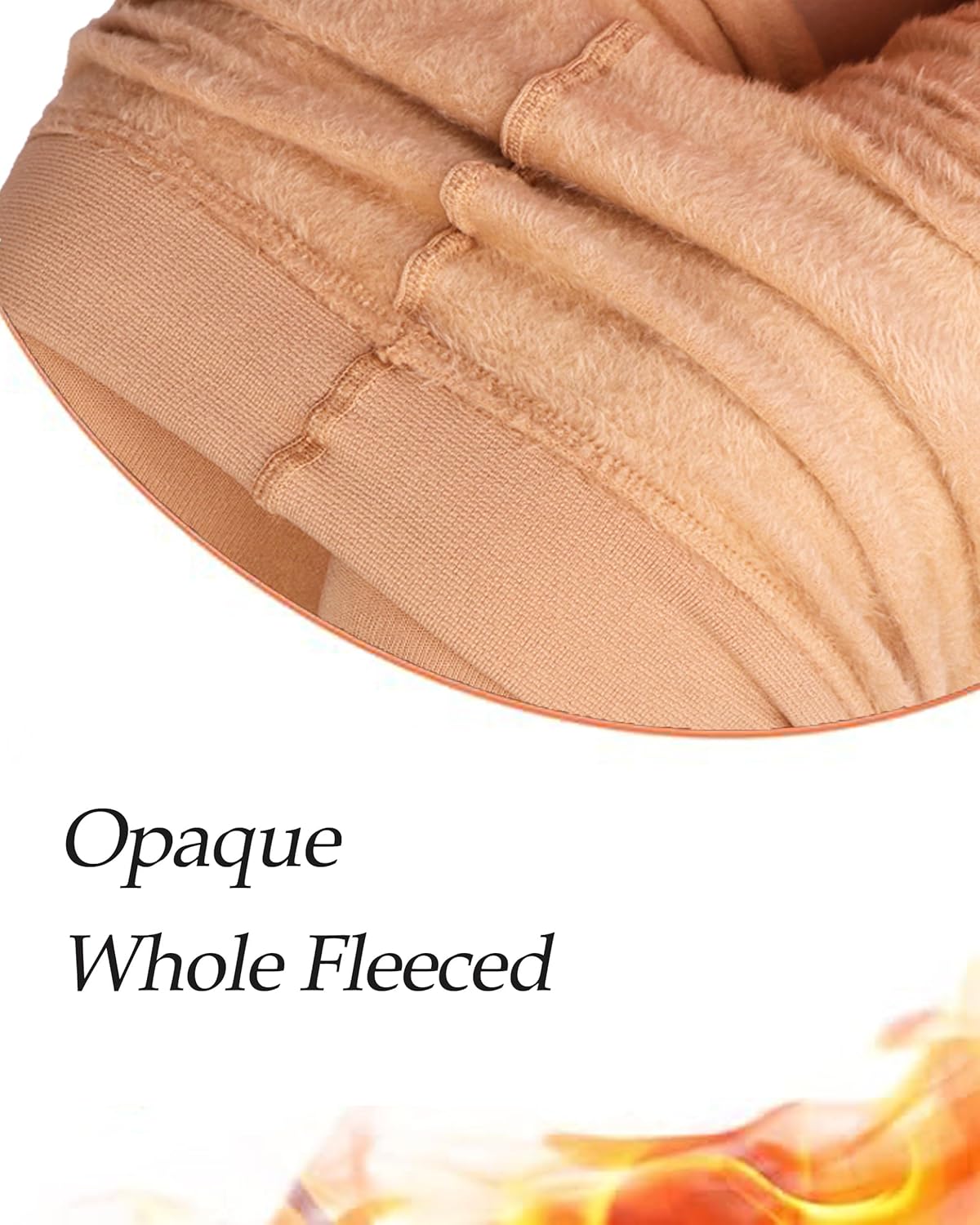 CozyWow Womens Fleece Lined Tights Soft Warm Winter Thermal Tights