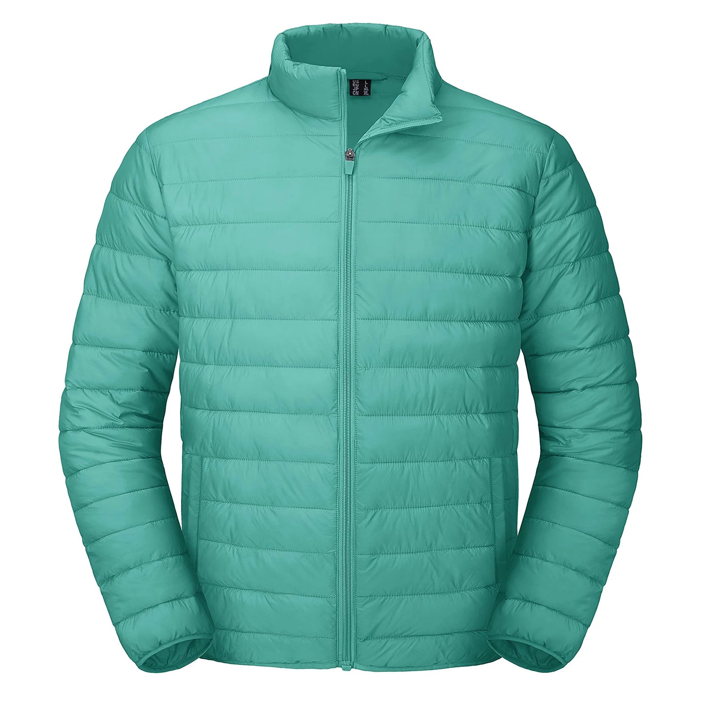 Winter Men's Lightweight Down Jacket Cold Weather Thermal Coats Waterproof Windproof Puffer Jacket