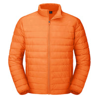 Winter Men's Lightweight Down Jacket Cold Weather Thermal Coats Waterproof Windproof Puffer Jacket