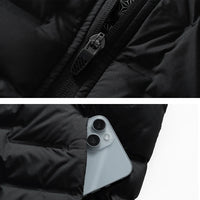 Men Winter New White Duck Down Vest Men Warm Windproof Stand Collar Sleeveless Vest Men Ultralight Waterproof Waistcoat Male